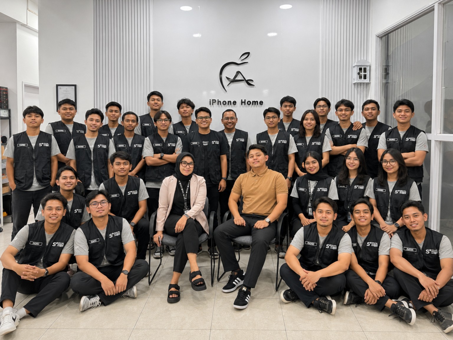 Tumbuh bersama, bekerja sebagai satu tim.